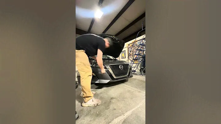 2021 Nissan Altima front bumper removal fast and easy!