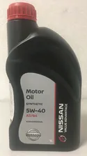Моторное масло Nissan Motor Oil Synthetic 3+ 5W-40 A3/B4, 1 л / KE90090032VA