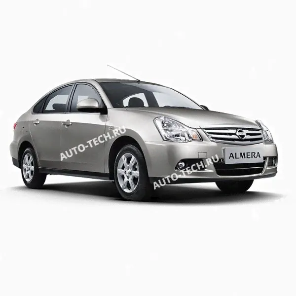 Бампер передний крашеный NISSAN Almera седан G15 c 13- Темно-синий металлик RAQ Gamma 620224AA0H-RAQ-2