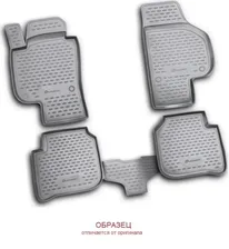 Коврики "Element" в салон Nissan Patrol Y61 1997-2010 СЕРЫЕ. Артикул CARNIS00017g