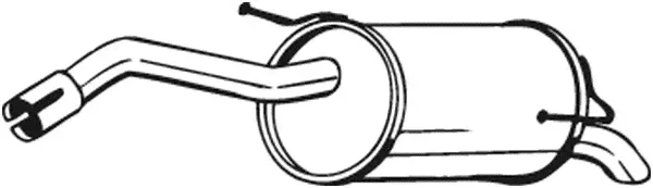 Глушитель NISSAN Note (06-12) (1.4), Micra (03-10) (1.2/1.4/1.5) BOSAL