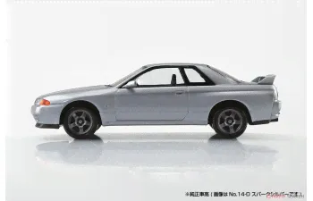 Сборная модель NISSAN Skyline GT-R R32, spark silver-4