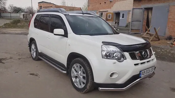 Передняя и задняя дуга и площадки на Nissan X-Trail T31