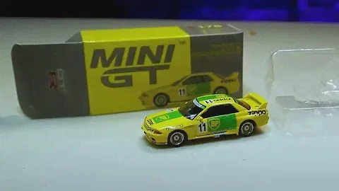 MINI GT NISSAN GTR R32 BP YELLOW JAPAN TOURING CHAMPIONSHIP  LENGKAP VARIANNYA 😍😍😍