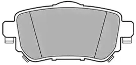 LP3145, Тормозные колодки NISSAN Leaf,Qashqai,X-Trail