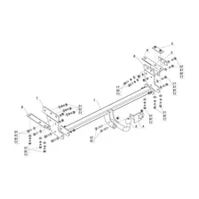 Фаркоп Avtos на Nissan X-Trail T32 № NS 27 для Nissan X-Trail T32 2015-2022 артикул NS 27