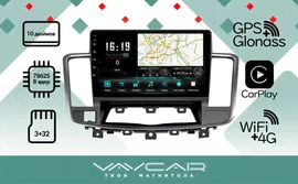 Магнитола Vaycar 10V3 для NISSAN Teana J32 2008-2013 (Андроид, 3+32Гб)