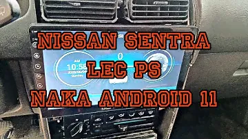 nissan sentra lec android 11/10"head unit installation
