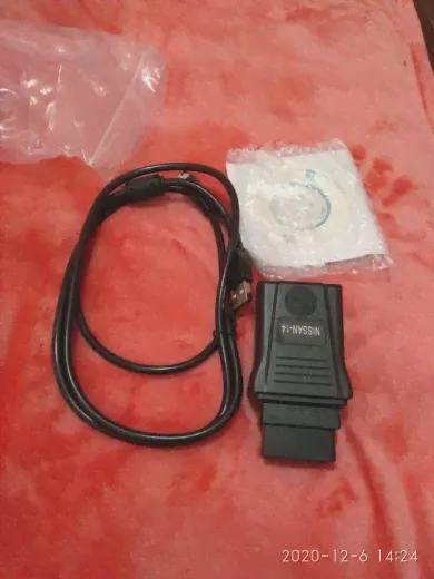 🛍 Чип FTDI, 14 контактный USB интерфейс NS для Nissan 14 контактов, Cnsult OBD диагностический кабель, Автомобильный сканер OBD2, Подключение к ПК через RS232 USB-шнур-2