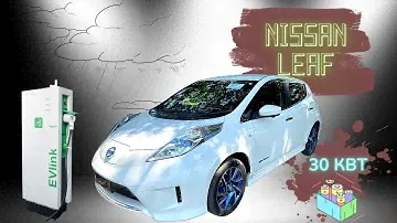 БЫСТРЫЙ ОБЗОР NISSAN LEAF🚗 2016 ГОДА 30 КВТ🚋