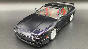 Building a Nissan 180SX Type X  from Fujimi in 1:24 Scale