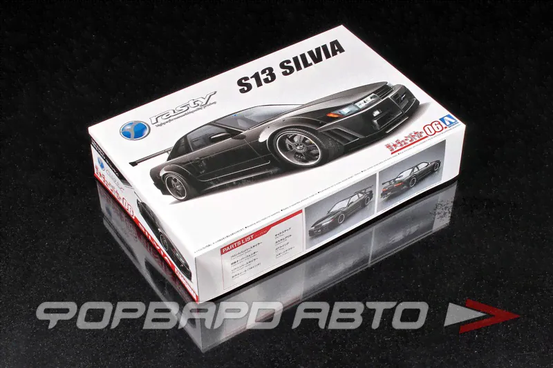 Сборная модель Nissan Silvia S13, Rasty, '91 05947 AOSHIMA