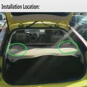 🛍 Багажный шнур для Nissan Qashqai Dualis J10 J11 Note E11 Rogue Sport, нагрузка на полку, внутренний багажный шнур, крышка, ремешок для подъема