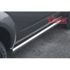 Пороги d76 труба Nissan Pathfinder R51