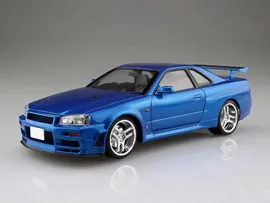 Сборная модель AOSHIMA Nissan Skyline GT-R BNR34 Hosino Kozo