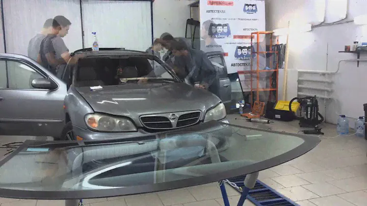 Carboys Autoglass замена стекла на Nissan maxima
