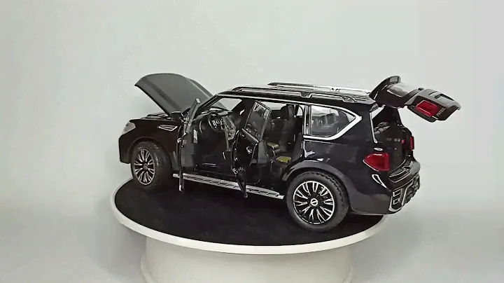 Nissan Patrol Масштабная модель 1:24 Черный