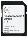 MAPA Nissan Connect 1 v12 2023 LCN1 Qashqai RADARY