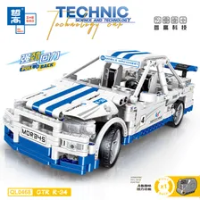 Конструктор Zhe Gao Спорткар Nissan GT-R QL0468