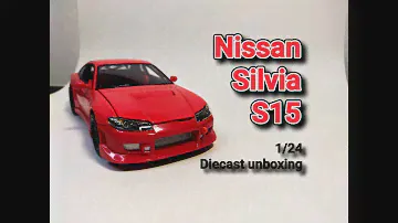 Nissan Silvia S15 1/24 [Welly] unboxing