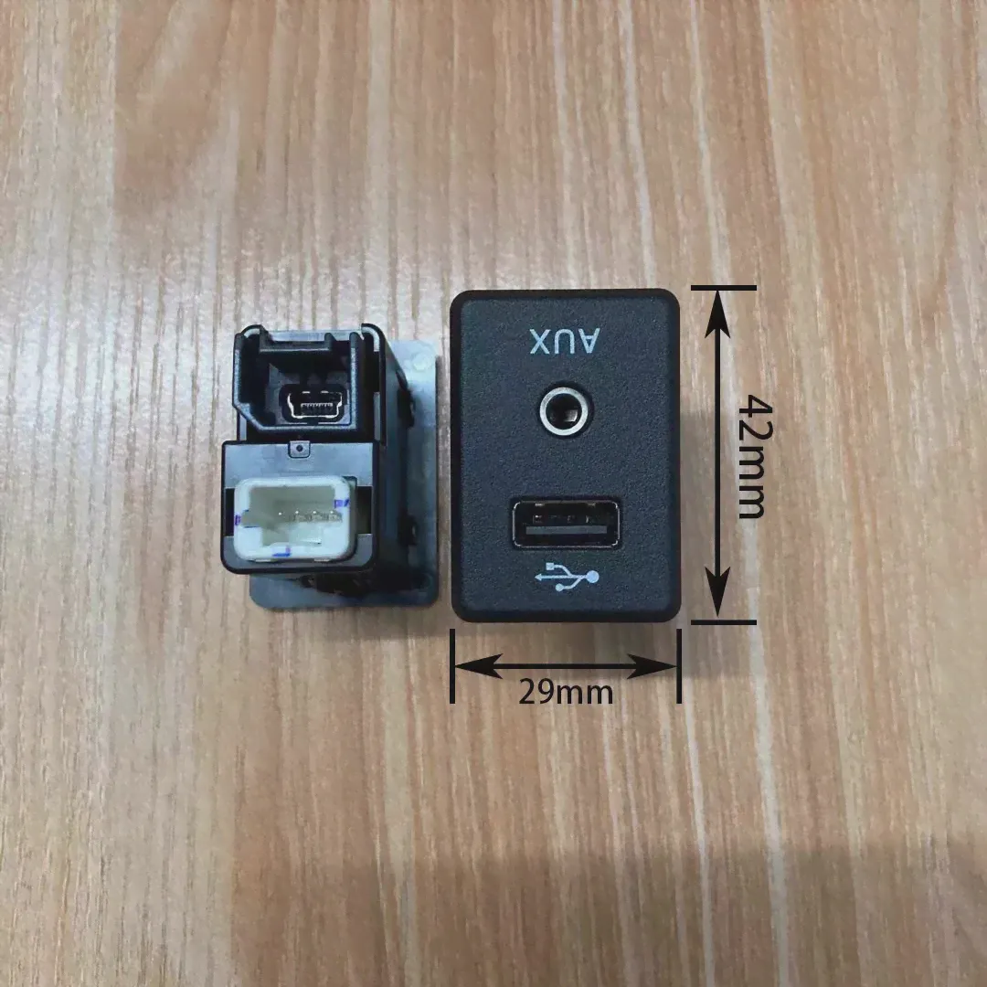 Для NISSAN ALTIMA TIIDA SYLPHY KICKS X-TRAIL QASHQAI USB AUX розетка USB AUX интерфейс (art.: 3920c1d5260fc)-2
