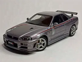NISSAN SKYLINE NISMO GT-R S-TUNE(R34) 1:18 AUTOART*