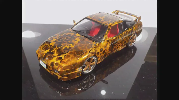 Building Nissan 180 SX RPS13 Type X 1/24 Fujimi