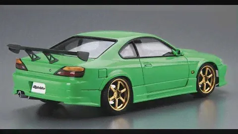 Сборная модель Aoshima Rodextyle S15 Silvia 1999 Nissan The Tuned Car No.42
